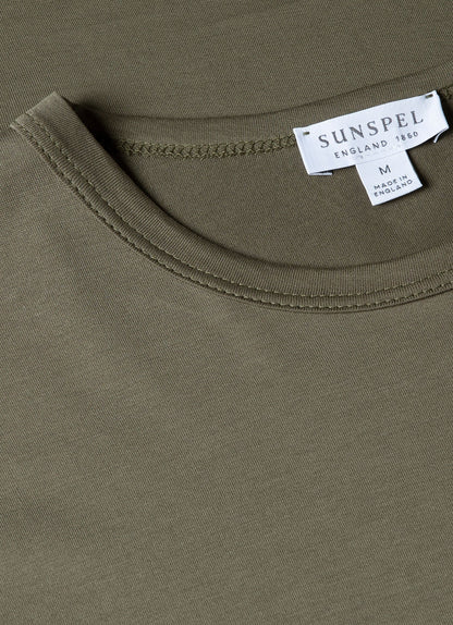 Mens Classic Tshirt In Khaki Mtsh0001 Gngy