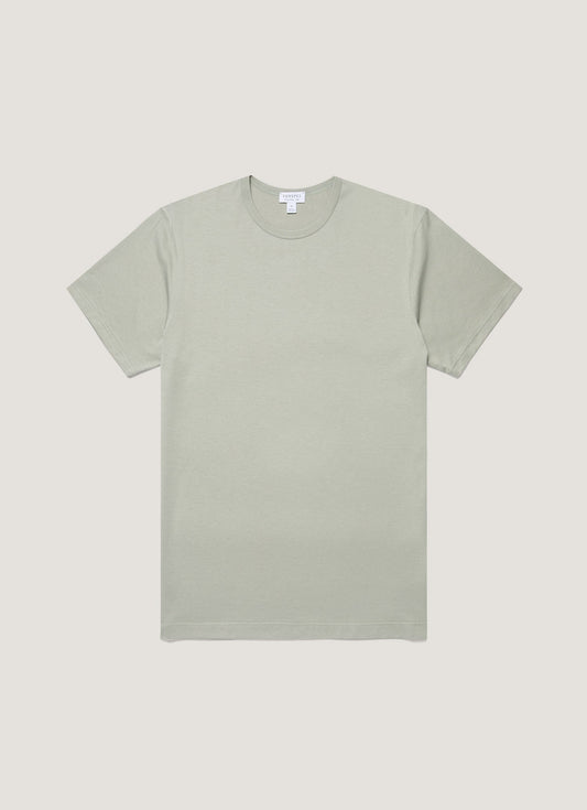 Mens Classic Tshirt In Pastel Green Mtsh0001 Gnii