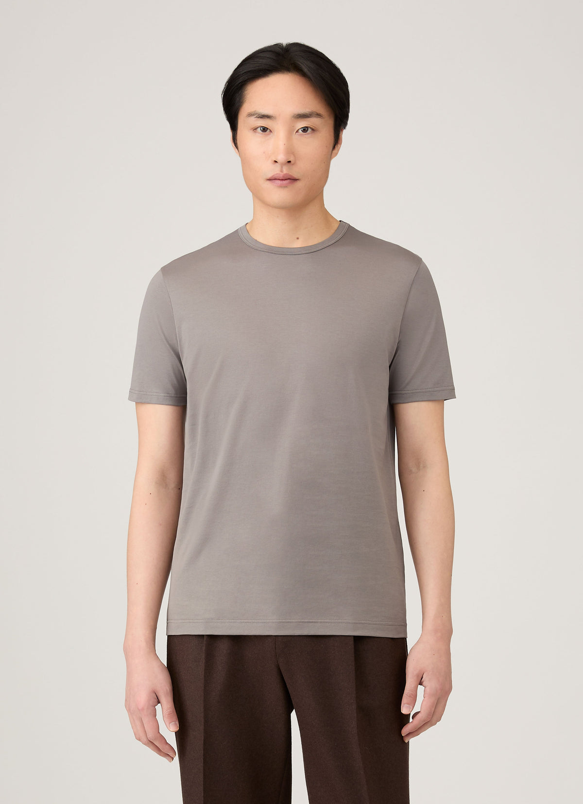Mens Classic Tshirt In Iron Grey Mtsh0001 Gyfe