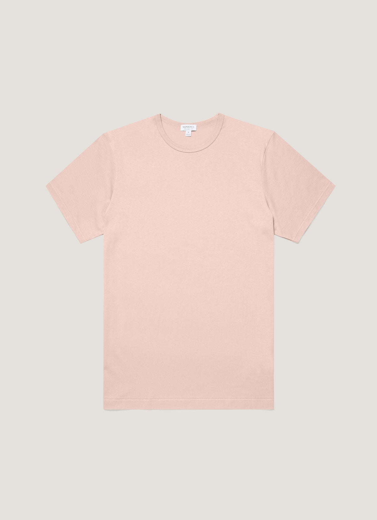 Mens Classic Tshirt In Pale Pink Mtsh0001 Pkbj
