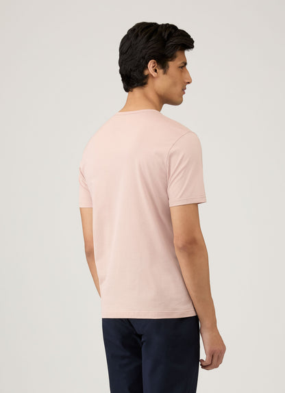 Mens Classic Tshirt In Pale Pink Mtsh0001 Pkbj