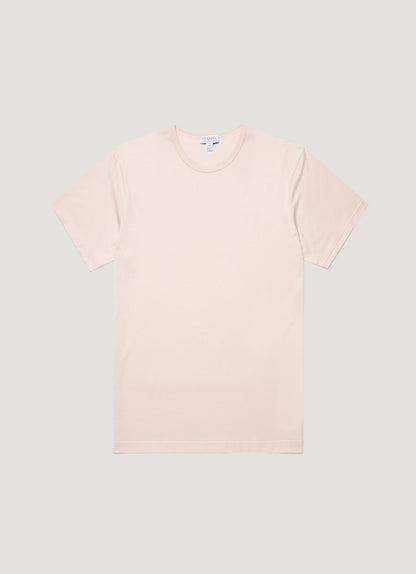 Mens Classic Tshirt In Pastel Pink Mtsh0001 Pkbl
