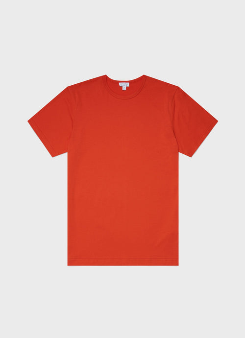 Mens Classic Tshirt In Magma Mtsh0001 Rdee