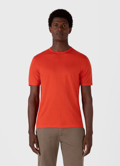Mens Classic Tshirt In Magma Mtsh0001 Rdee
