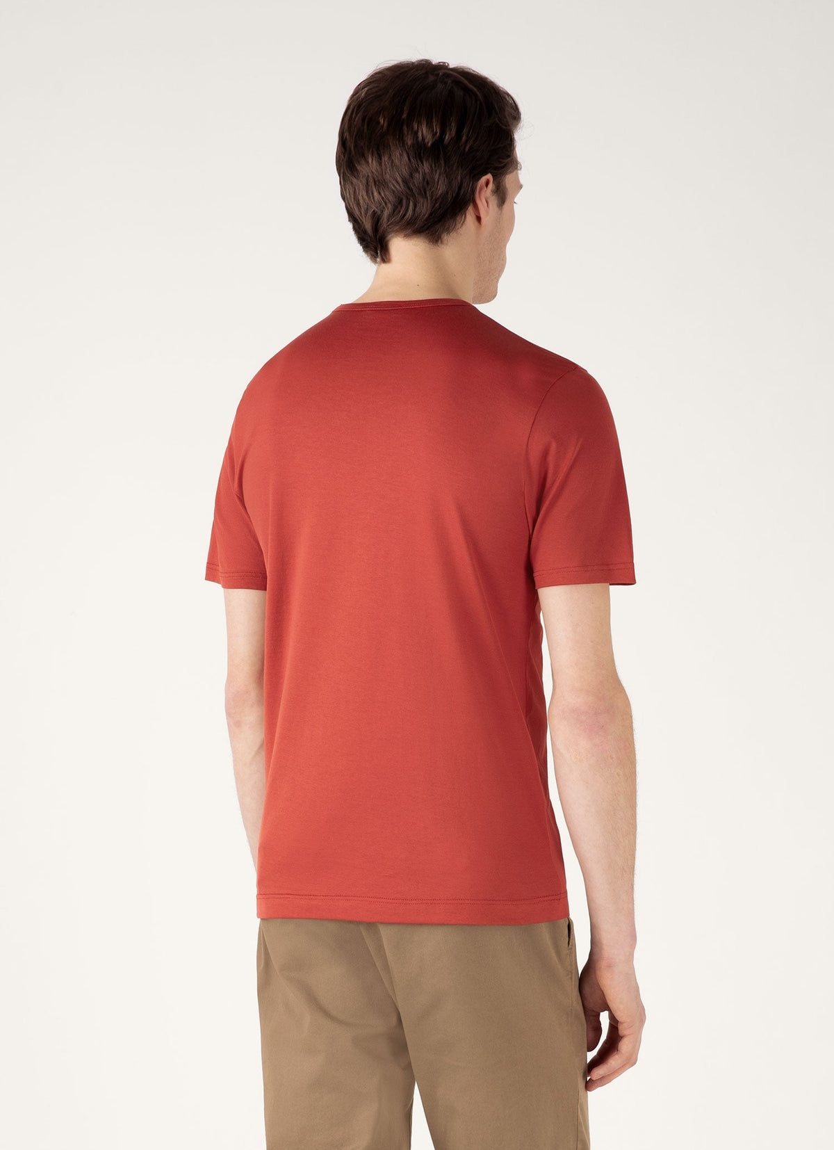 Mens Classic Tshirt In Garnet Red Mtsh0001 Rden