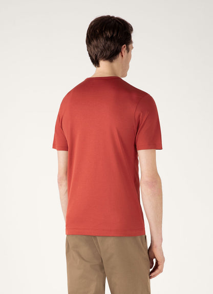Mens Classic Tshirt In Garnet Red Mtsh0001 Rden