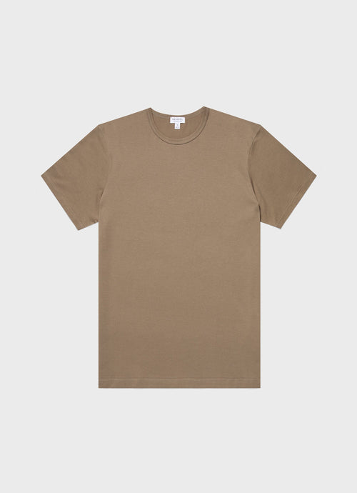 Mens Classic Tshirt In Dark Stone Mtsh0001 Whdc