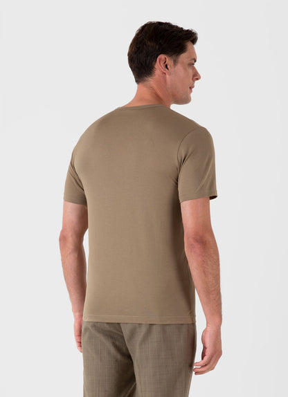 Mens Classic Tshirt In Dark Stone Mtsh0001 Whdc
