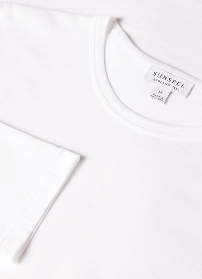 Men's Classic Long Sleeve T-shirt in White