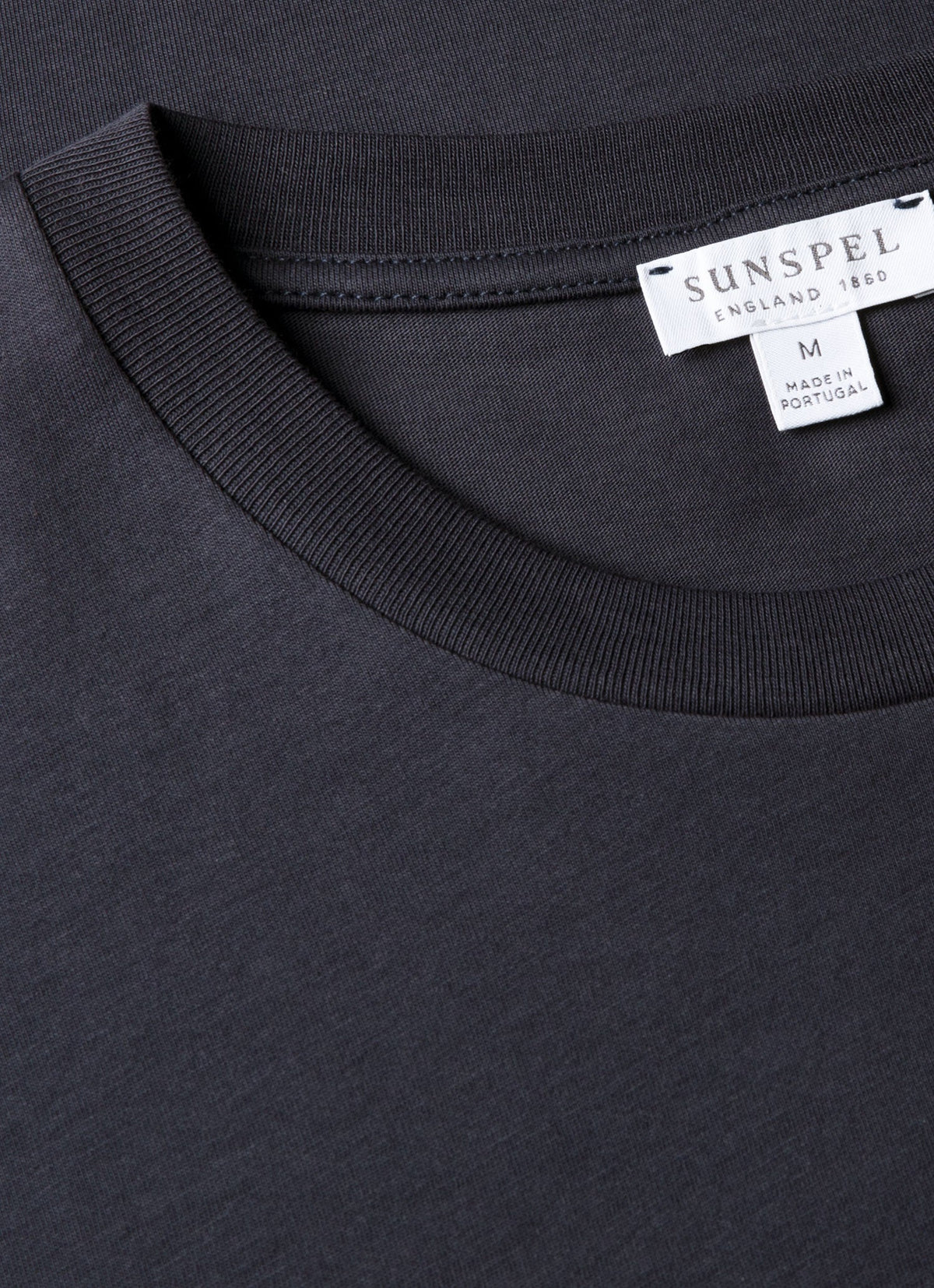 Mens Riviera Midweight Tshirt In Navy Mtsh0007R Buaa