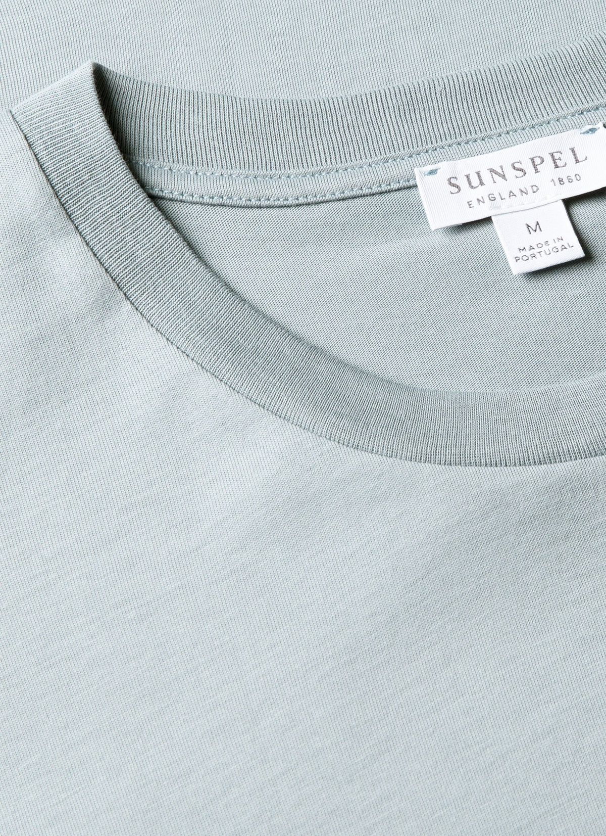 Mens Riviera Midweight Tshirt In Stone Blue Mtsh0007R Buwt
