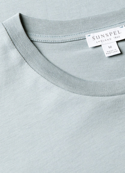 Mens Riviera Midweight Tshirt In Stone Blue Mtsh0007R Buwt