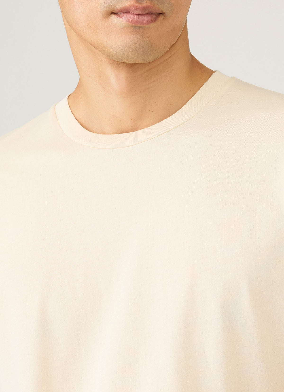 Mens Riviera Midweight Tshirt In Undyed Mtsh0007R Nuab