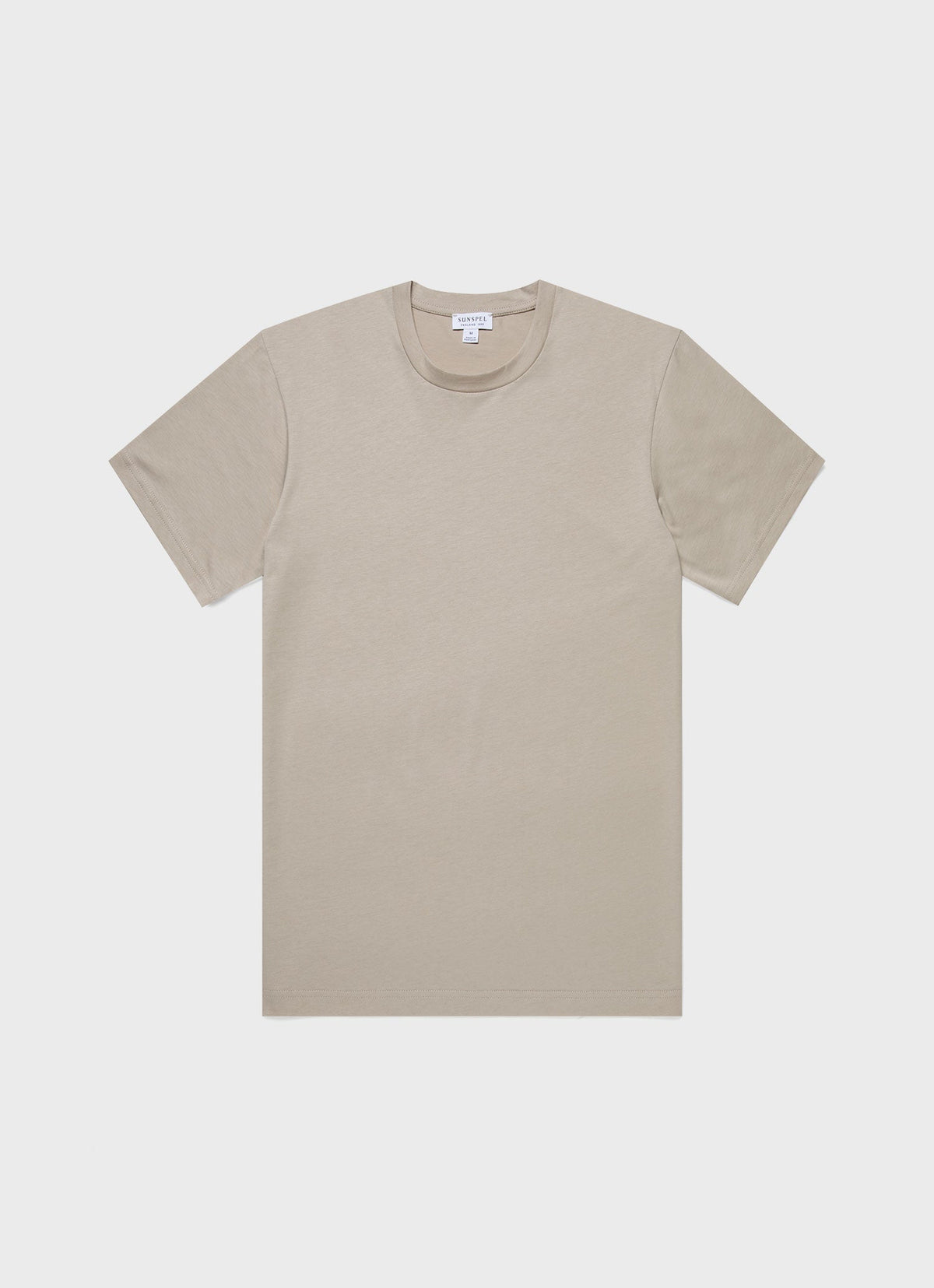 Mens Riviera Midweight Tshirt In Ash Grey Mtsh0007S Gyew