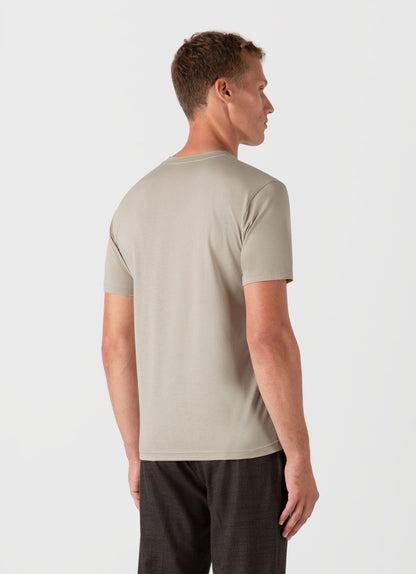 Mens Riviera Midweight Tshirt In Ash Grey Mtsh0007S Gyew