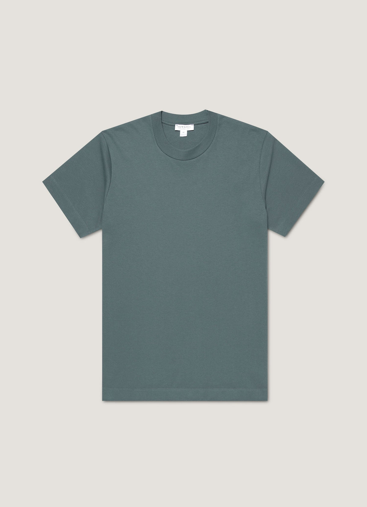Mens Relaxed Fit Heavyweight Tshirt In Dark Petrol Mtsh0181 Gnit