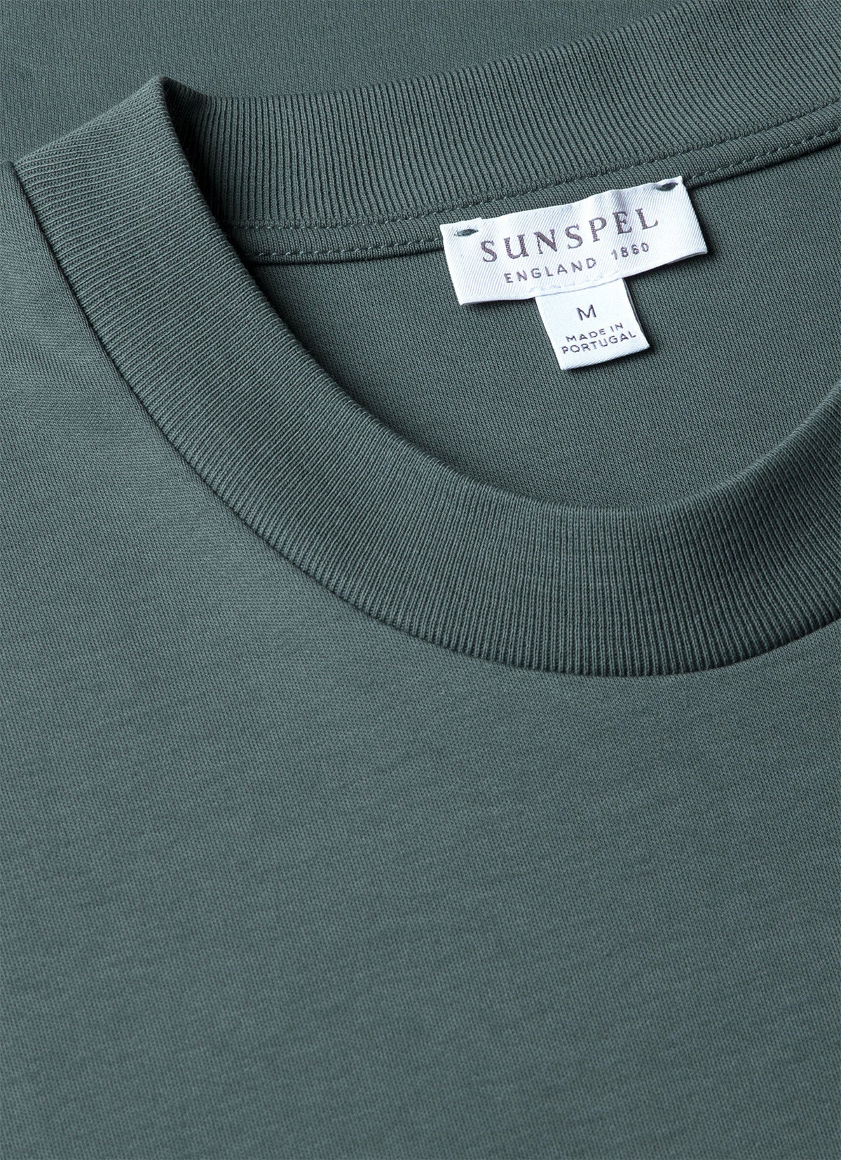 Mens Relaxed Fit Heavyweight Tshirt In Dark Petrol Mtsh0181 Gnit