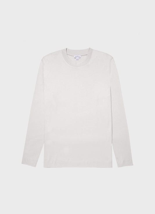 Men's Long Sleeve Heavyweight T-shirt in Putty