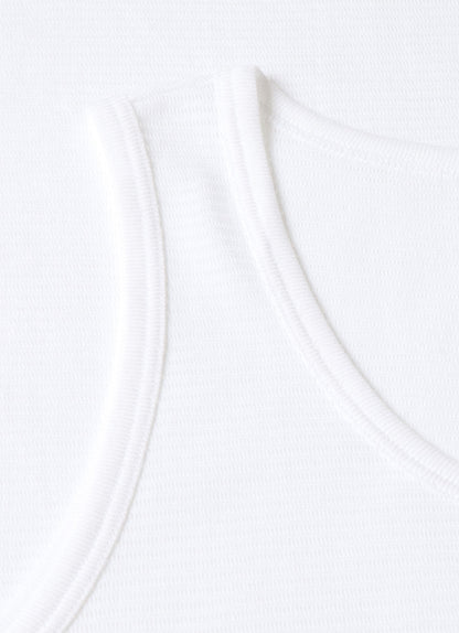 Mens Q14 Cellular Vest White