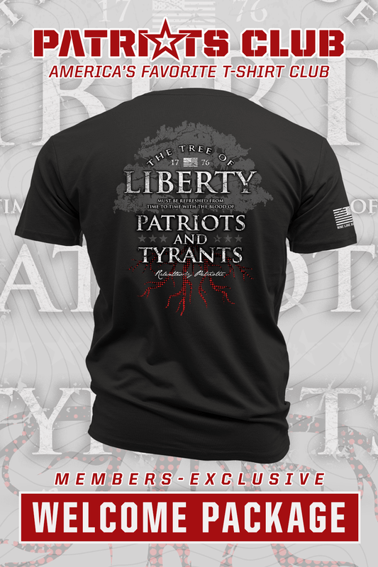 Patriots Club Sign Up - Join America's Favorite T-Shirt Club