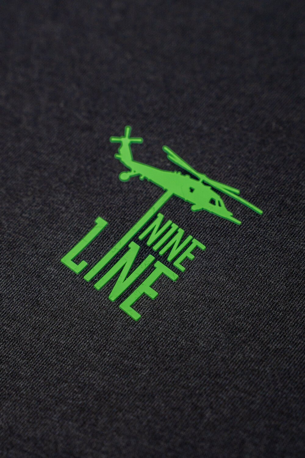 Silicone Dropline Logo - Hoodie (Night Vision Edition)