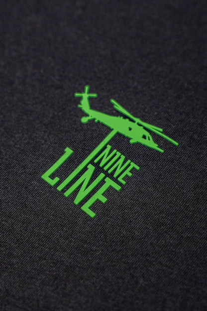 Silicone Dropline Logo - Hoodie (Night Vision Edition)