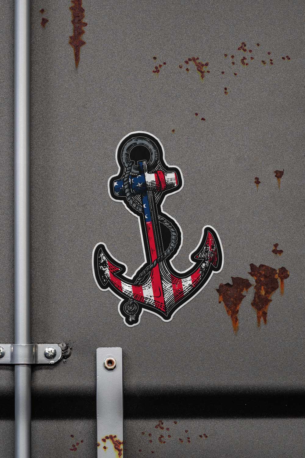 Anchor Flag - Sticker