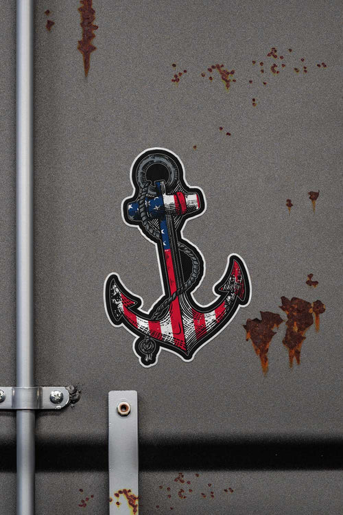 Anchor Flag - Sticker