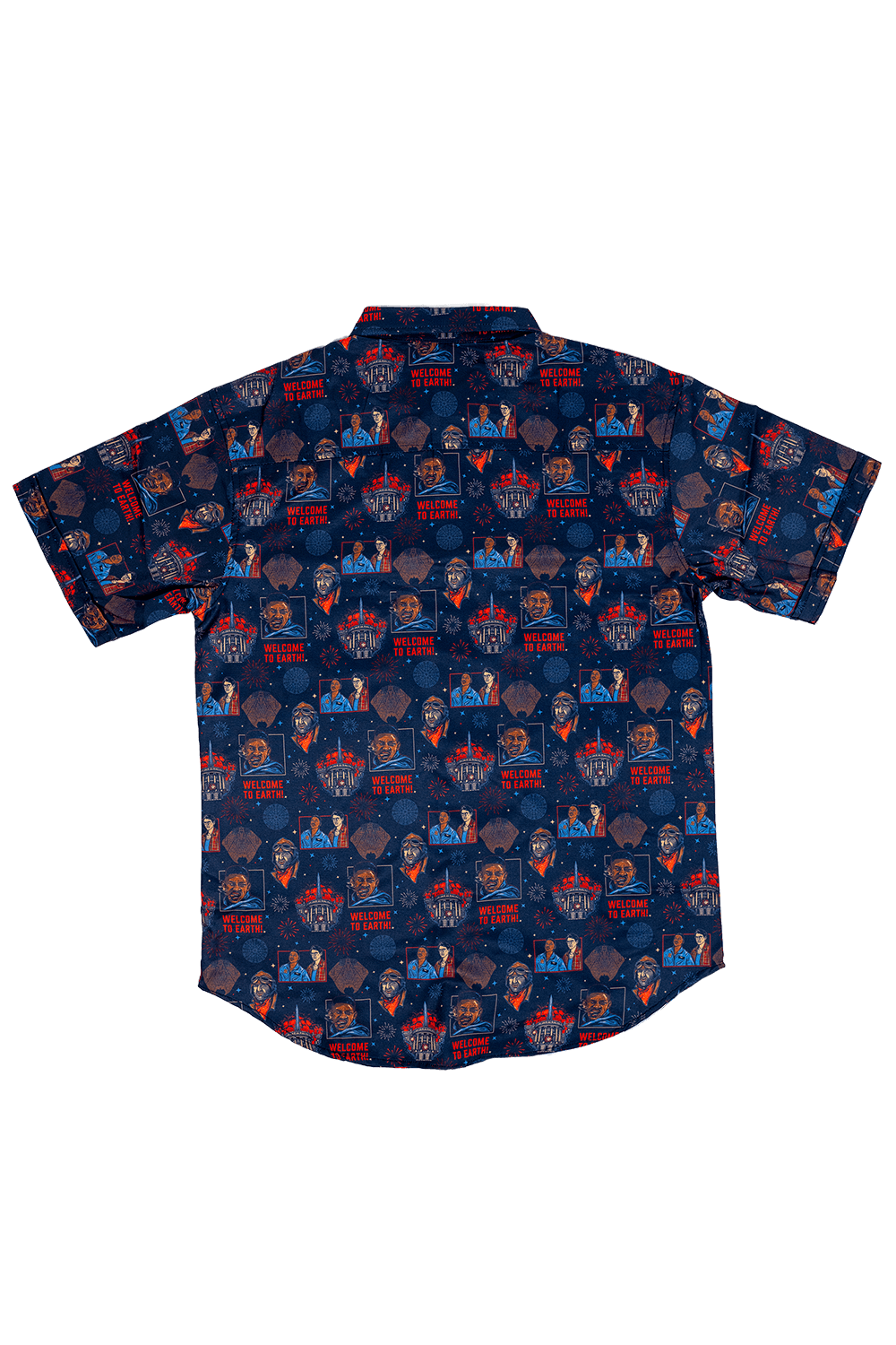 Welcome to Earth - Short Sleeve Button Down