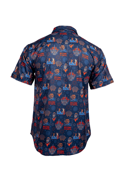 Welcome to Earth - Short Sleeve Button Down