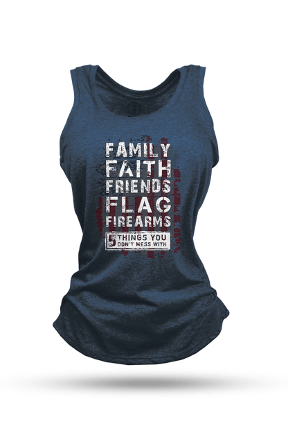 Women's Racerback Tank - 5 Things