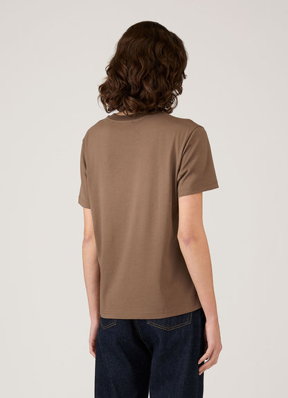 Womens Boy Fit Tshirt In Dark Cedar Wtsh0178 Brgr